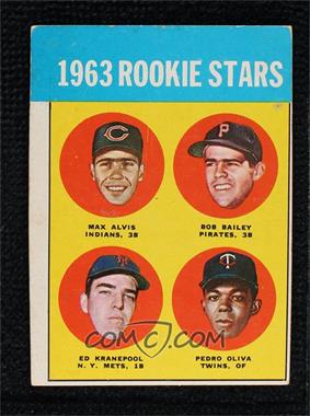 1963 Topps - [Base] #228 - Rookie Stars - Max Alvis, Bob Bailey, Ed Kranepool, Pedro Oliva