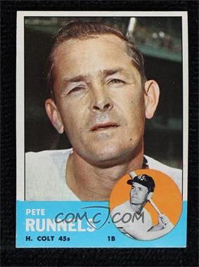 1963 Topps - [Base] #230 - Pete Runnels