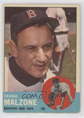 1963 Topps - [Base] #232 - Frank Malzone