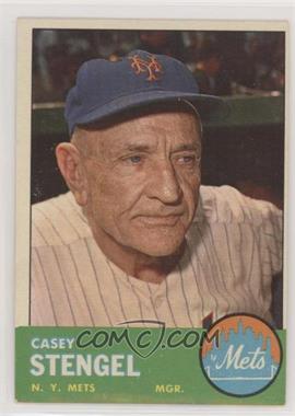 1963 Topps - [Base] #233 - Casey Stengel