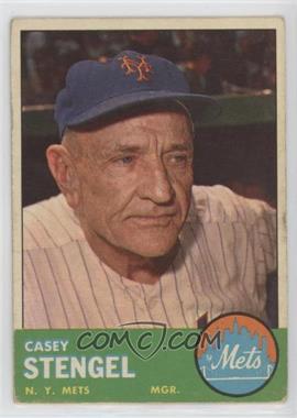 1963 Topps - [Base] #233 - Casey Stengel