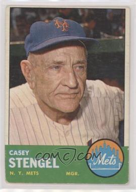 1963 Topps - [Base] #233 - Casey Stengel