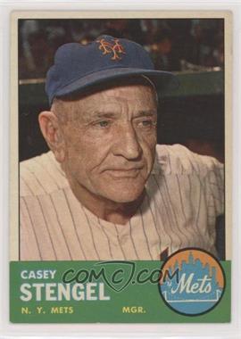 1963 Topps - [Base] #233 - Casey Stengel