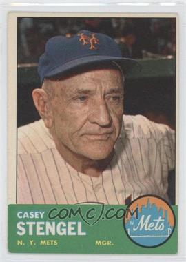 1963 Topps - [Base] #233 - Casey Stengel