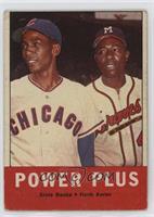 Power Plus (Ernie Banks, Hank Aaron) [Good to VG‑EX]