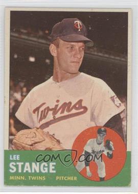 1963 Topps - [Base] #246 - Lee Stange [Good to VG‑EX]