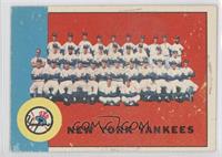 New York Yankees Team [Good to VG‑EX]