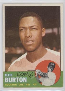 1963 Topps - [Base] #262 - Ellis Burton [Good to VG‑EX]