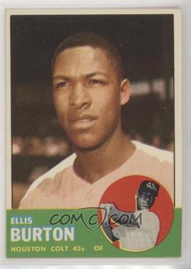 1963 Topps - [Base] #262 - Ellis Burton