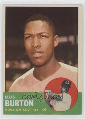 1963 Topps - [Base] #262 - Ellis Burton