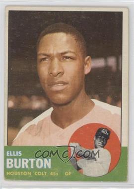 1963 Topps - [Base] #262 - Ellis Burton [Good to VG‑EX]