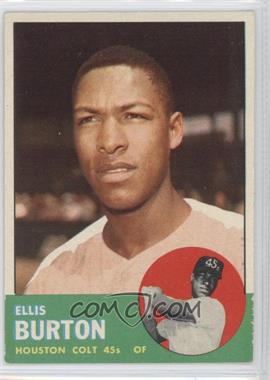 1963 Topps - [Base] #262 - Ellis Burton