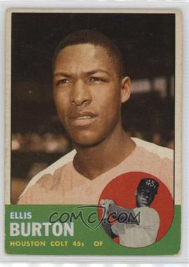 1963 Topps - [Base] #262 - Ellis Burton