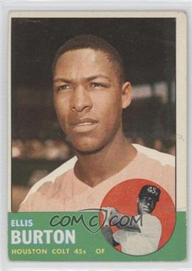 1963 Topps - [Base] #262 - Ellis Burton