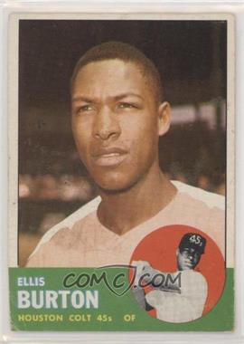 1963 Topps - [Base] #262 - Ellis Burton [Good to VG‑EX]