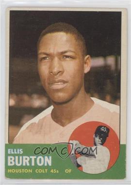 1963 Topps - [Base] #262 - Ellis Burton