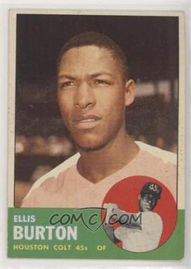 1963 Topps - [Base] #262 - Ellis Burton