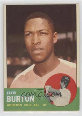 1963 Topps - [Base] #262 - Ellis Burton