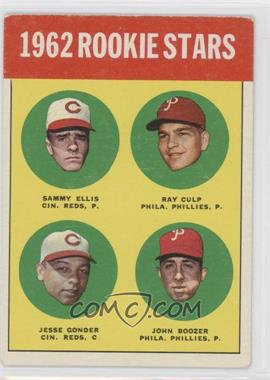 1963 Topps - [Base] #29.1 - Rookie Stars - Sammy Ellis, Ray Culp, Jesse Gonder, John Boozer) (1962)