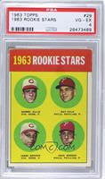 Rookie Stars - Sammy Ellis, Ray Culp, Jesse Gonder, John Boozer) (1963) [PSA&nb…