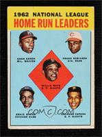 1962 NL Home Run Leaders (Hank Aaron, Frank Robinson, Willie Mays, Ernie Banks,…