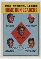 League Leaders - 1962 NL Home Run Leaders (Hank Aaron, Frank Robinson, Willie M…