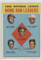 League Leaders - 1962 NL Home Run Leaders (Hank Aaron, Frank Robinson, Willie M…