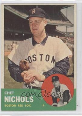 1963 Topps - [Base] #307 - Chet Nichols