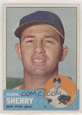 1963 Topps - [Base] #316 - Norm Sherry [Good to VG‑EX]
