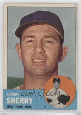 1963 Topps - [Base] #316 - Norm Sherry [Good to VG‑EX]