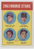 Rookie Stars - George Williams, Pete Ward, Vic Davalillo, Phil Roof