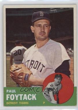 1963 Topps - [Base] #327 - Paul Foytack