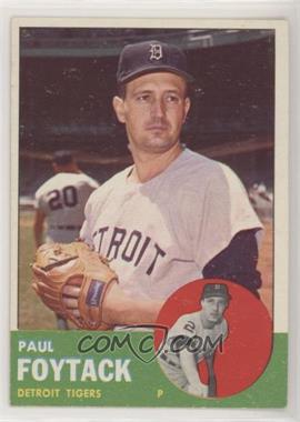 1963 Topps - [Base] #327 - Paul Foytack