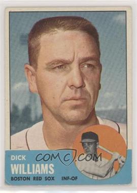 1963 Topps - [Base] #328 - Dick Williams [Good to VG‑EX]