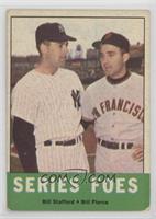 Series Foes (Bill Stafford, Billy Pierce) [Poor to Fair]