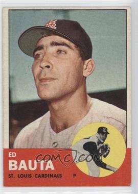 1963 Topps - [Base] #336 - Ed Bauta