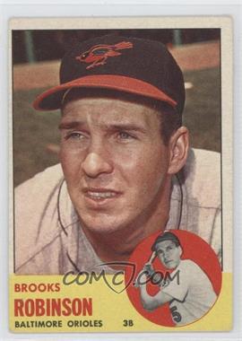 1963 Topps - [Base] #345 - Brooks Robinson [Good to VG‑EX]