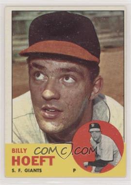 1963 Topps - [Base] #346 - Billy Hoeft