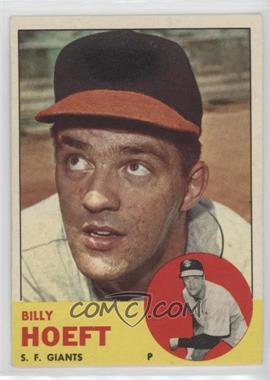 1963 Topps - [Base] #346 - Billy Hoeft