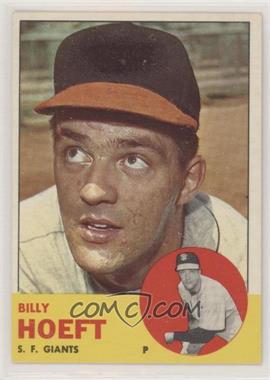 1963 Topps - [Base] #346 - Billy Hoeft