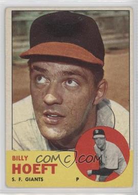 1963 Topps - [Base] #346 - Billy Hoeft