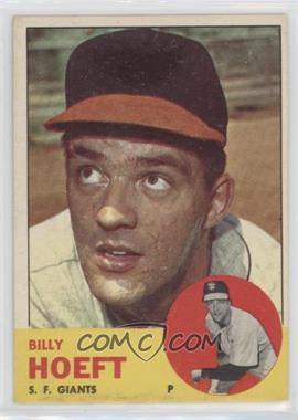 1963 Topps - [Base] #346 - Billy Hoeft