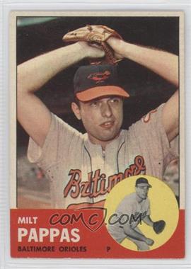 1963 Topps - [Base] #358 - Milt Pappas [Good to VG‑EX]