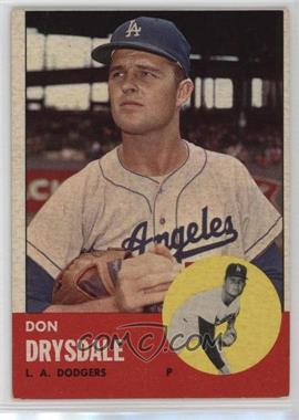 1963 Topps - [Base] #360 - Don Drysdale