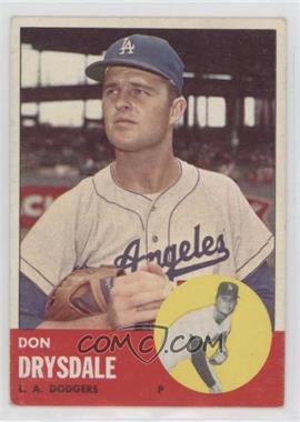 1963 Topps - [Base] #360 - Don Drysdale [Good to VG‑EX]