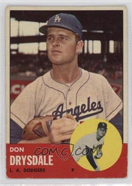 1963 Topps - [Base] #360 - Don Drysdale [Poor to Fair]