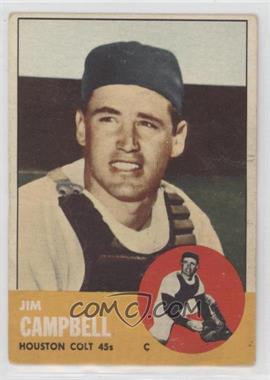 1963 Topps - [Base] #373 - Jim Campbell [Good to VG‑EX]