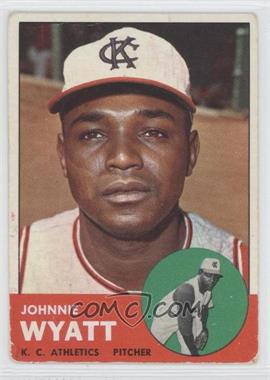 1963 Topps - [Base] #376 - John Wyatt [Good to VG‑EX]