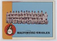 Baltimore Orioles Team