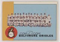 Baltimore Orioles Team [Good to VG‑EX]